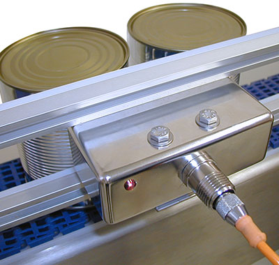 Sencon can line sensors - stainless steel construction