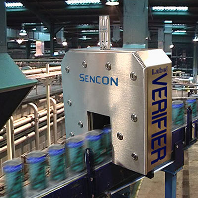 Label Verifier - mixed label detector for beverage cans